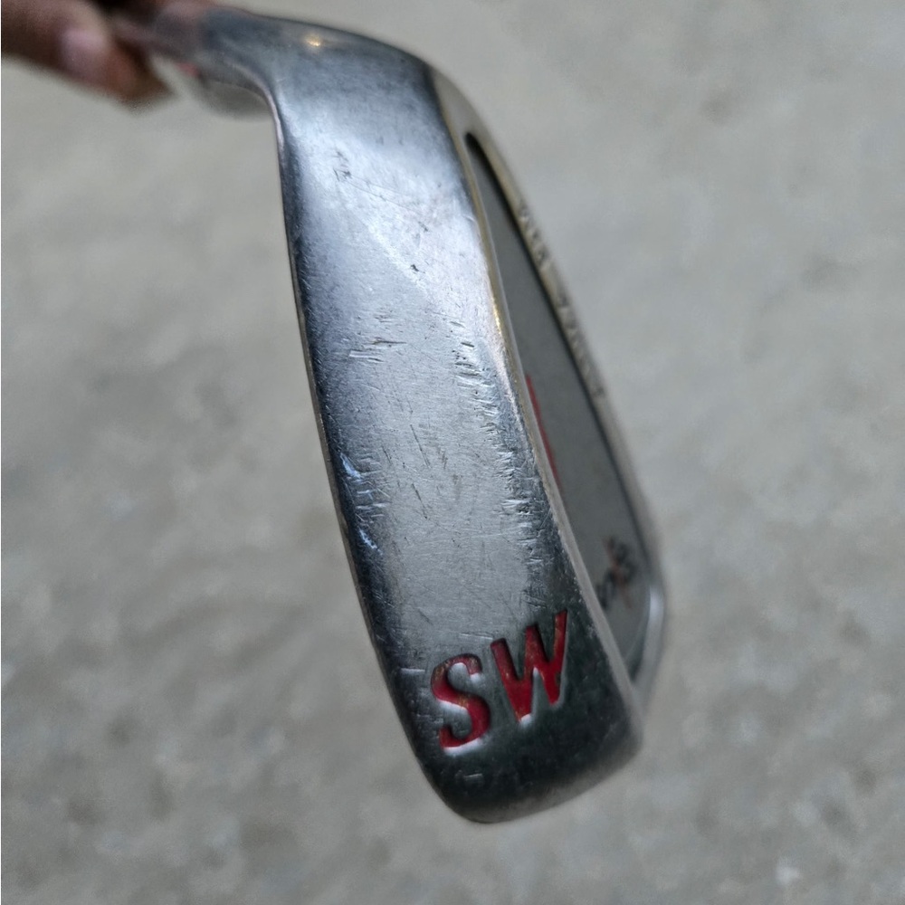 RH Big & Tall +5 Men's Ginty Sand Wedge Iron Regular Flex Steel 5978